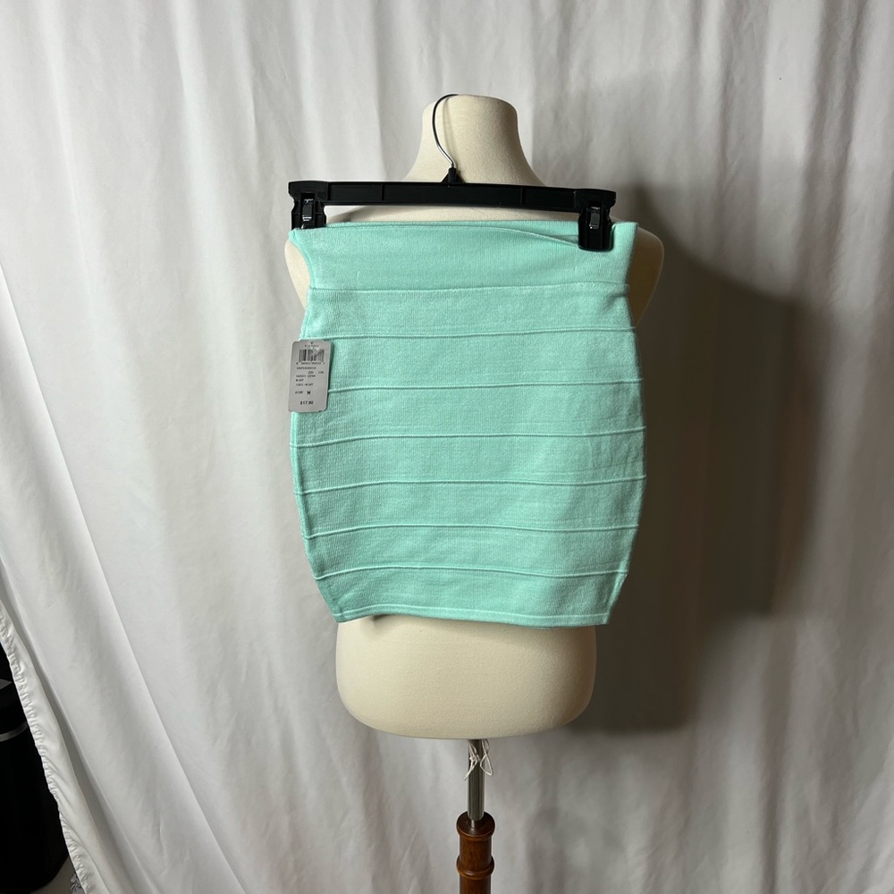 🌿 Windsor Mint Bandage Bodycon Skirt – Size M – NWT